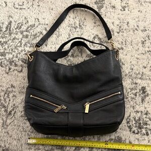 Michael Kors Jamesport Large Shoulder Hobo bag pebbled genuine leather